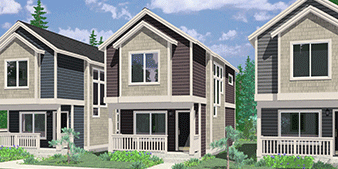 Narrow Lot House Plans