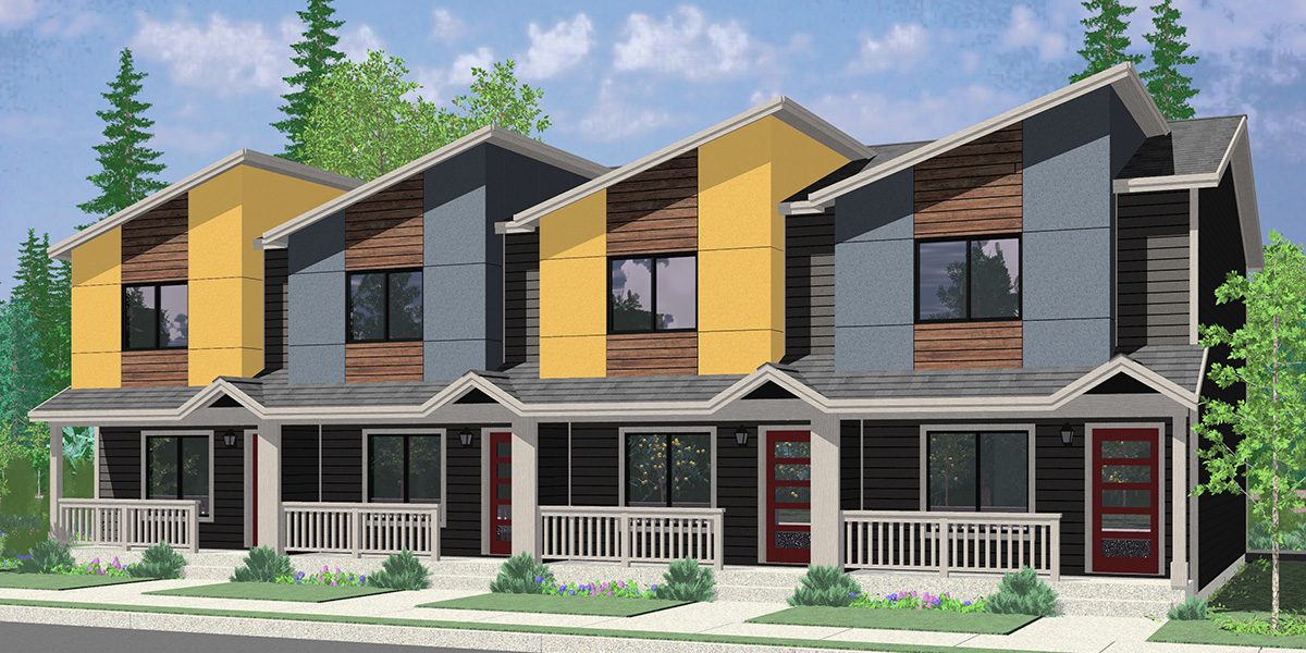 Four plex Plan F-616