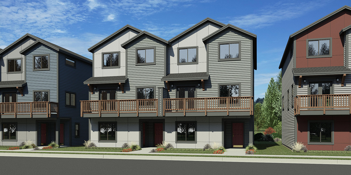 Four plex Plan F-672