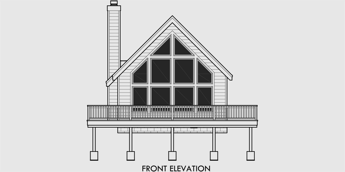  Small  A Frame  House  Plans  House  Plans  With Great Room 10036