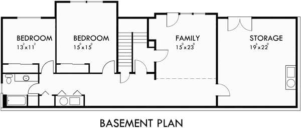 Lower Floor Plan for 10080 Luxury house plans, master on the main house plans, house plans with side garage, house plans with basement, house plans with loft, house plans with 4 car garage, 10080