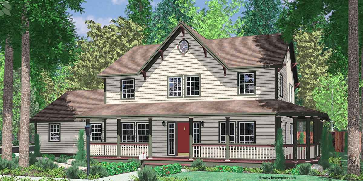 Farm House Plans and Farm Style Home Designs for Country Living 9999 Country Farm house plans, house plans with wrap around porch, house  plans with