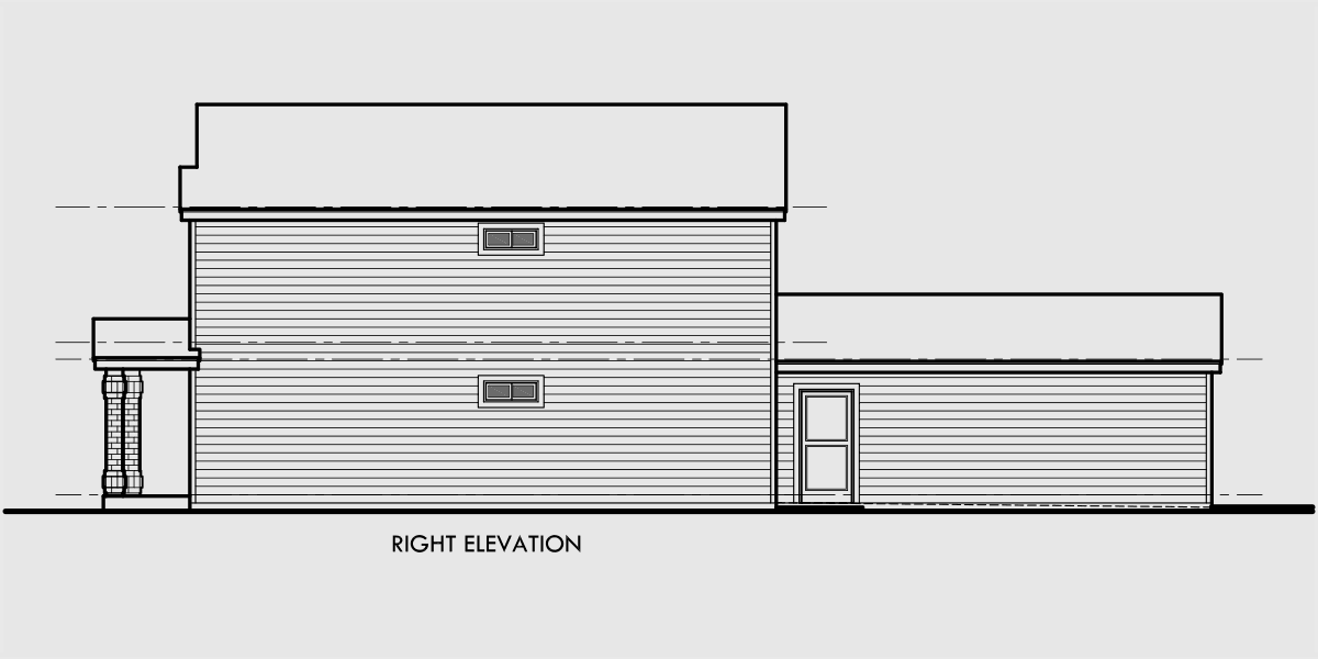  Narrow  Lot  House  Plans  House  Plans  With Rear  Garage  9984