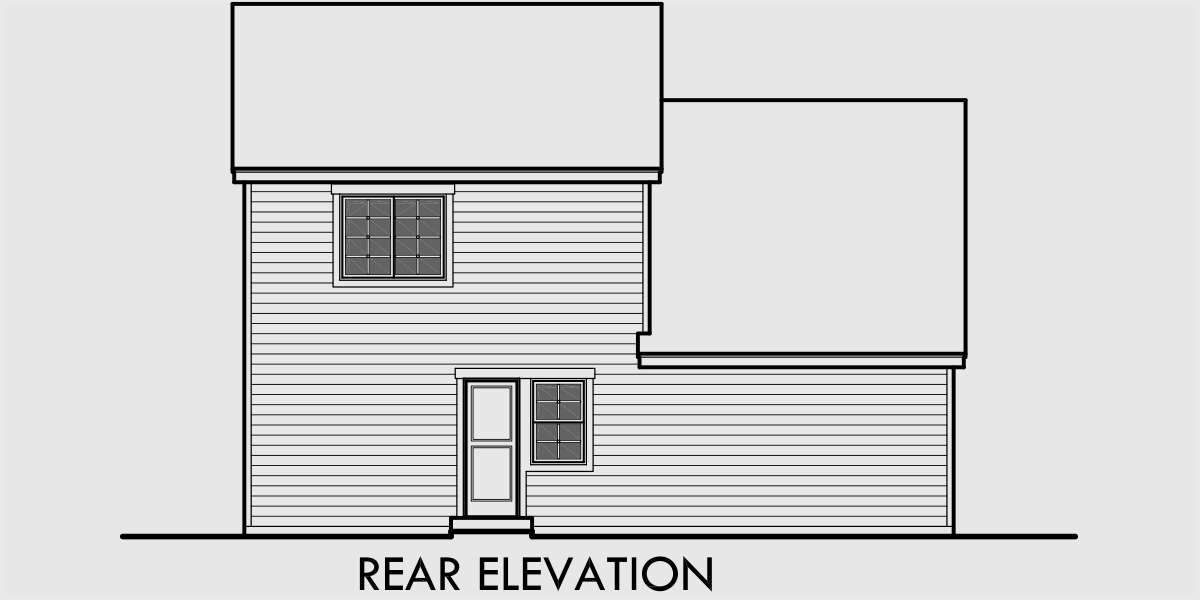  Narrow  Lot  House  Plan  4 Bedroom House  Plan  Bonus  Room  Plan 