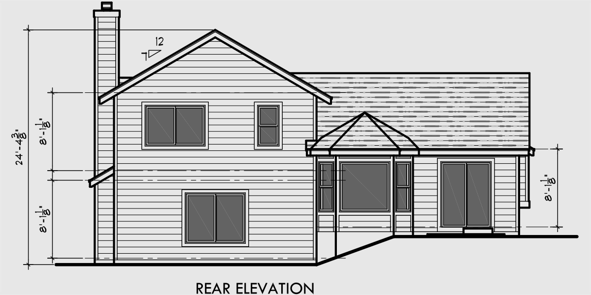 Split Level House Plans 3 Bedroom House Plans 2 Car 