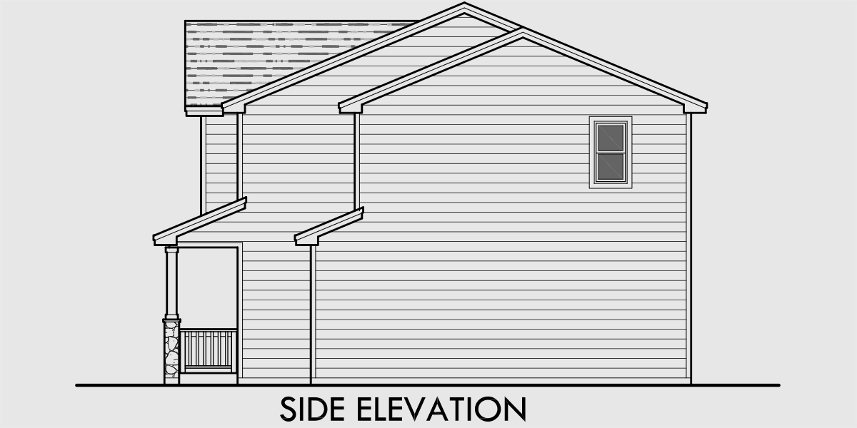  Narrow  Lot  House  Plans  Small Lot  House  Plans  10094