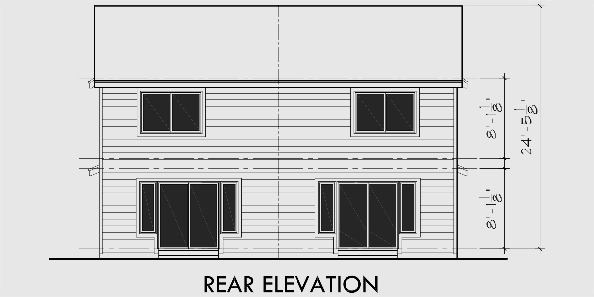 Two Story Duplex House Plans 2 Bedroom Duplex House Plans 