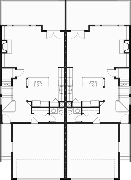 Craftsman Duplex House Plans Luxury Townhouse Plans 2 Bedroom