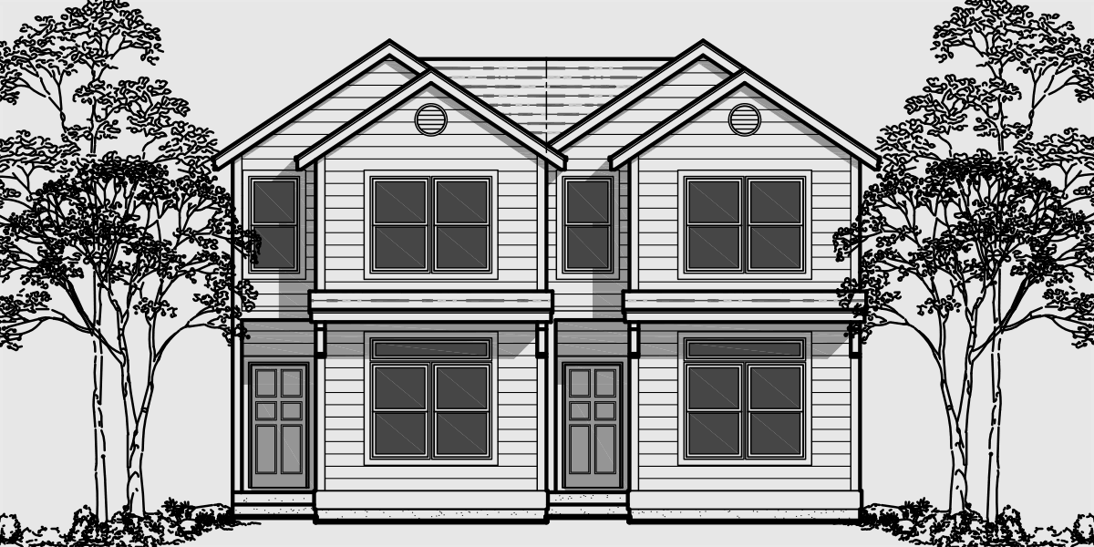10 Best Photo Of Narrow Lot Home Plans With Rear Garage Ideas - House Plans