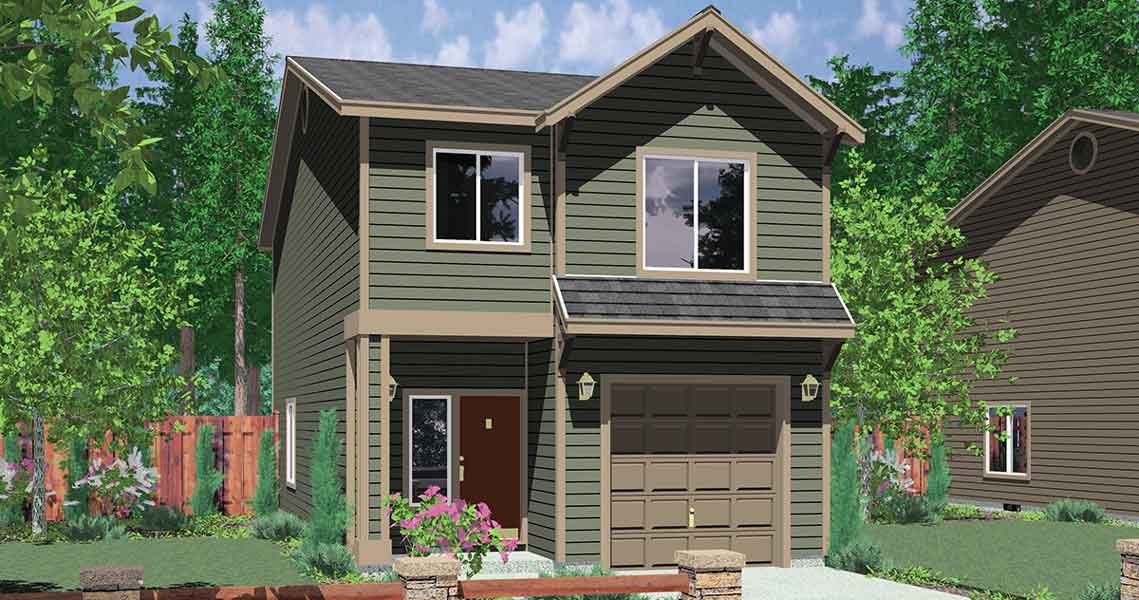  Narrow  Lot  House  Tiny Small Home  Floor Plans  