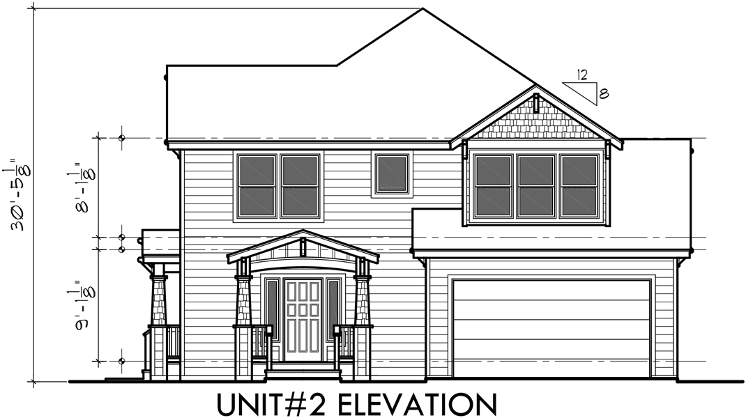 Duplex House Plans Corner Lot Duplex House Plans D 548 Duplex House Plans Corner Lot Duplex House Plans D 548
