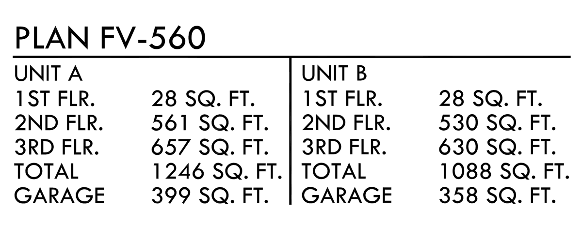 Additional Info for Modern style five unit row house w/ owners units