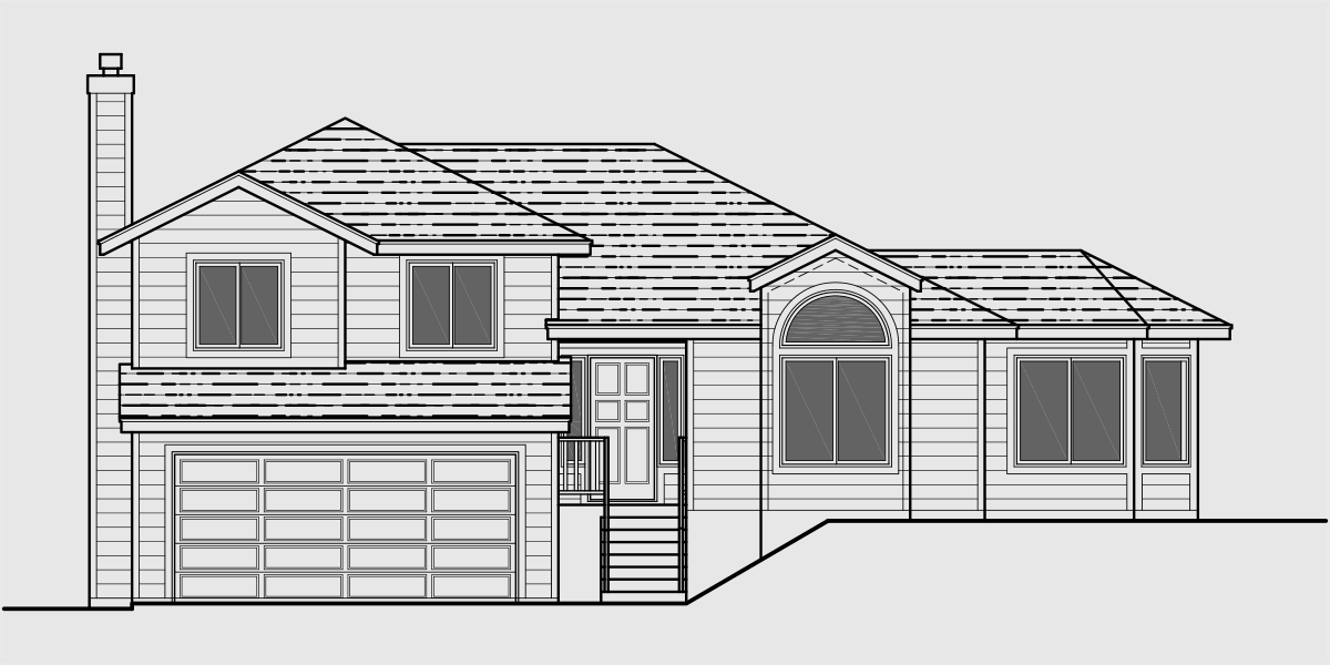 Split Level House Plans House Plans For Sloping Lots 3 Bedroom