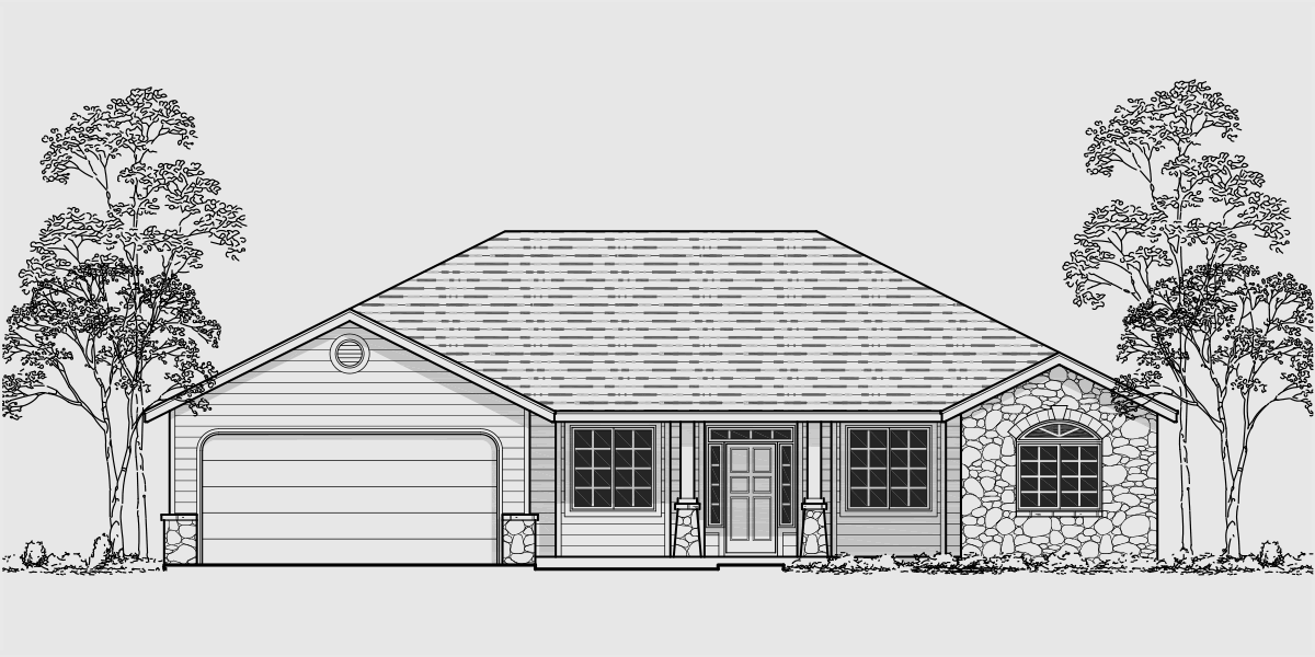  Single  Level House  Plans  for Simple Living Homes 