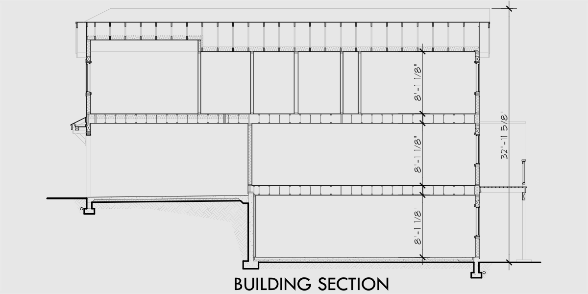  Duplex  House  Plans  Walk Out  Basement  House  Plans  D 582