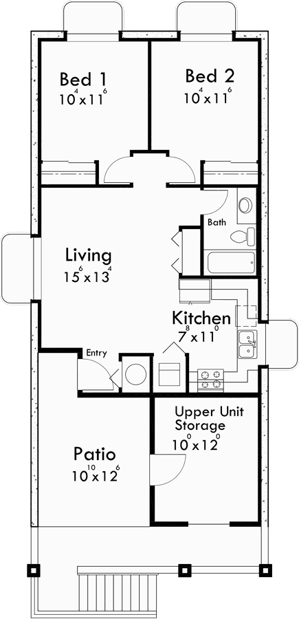 Multigenerational House Plans 8 Bedroom House Plans D 591