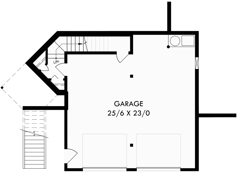 Basement Floor Plan for 9600 View house plans, sloping lot house plans, multi level house plans, luxury master suite plans, 3d house plans, 9600