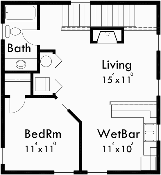 Garage Apartment House Plans ADU Carriage House Plan Art