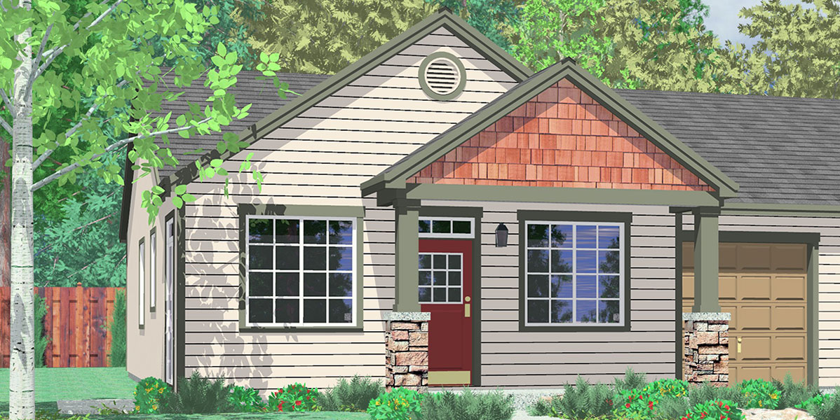 Duplex House Plans One Story Duplex House Plans D 590 one-story-duplex-house-plans-home-building-plans-76707
