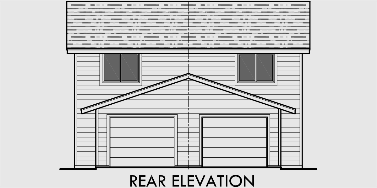  Duplex  House  Plans  Narrow Lot Duplex  House  Plans  D 543