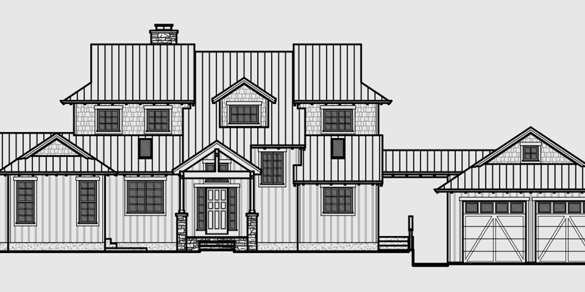 10148 Custom house plans, 2 story house plans, master on main floor, bonus room house plans, 10148