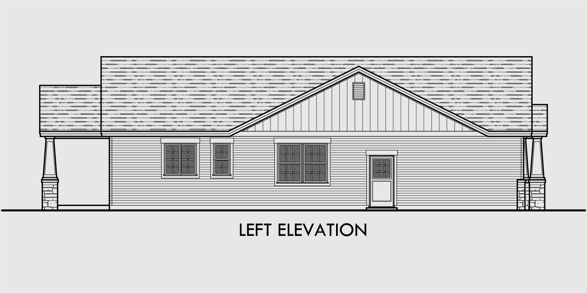 Portland Oregon  House  Plans  One Story House  Plans  Great Room