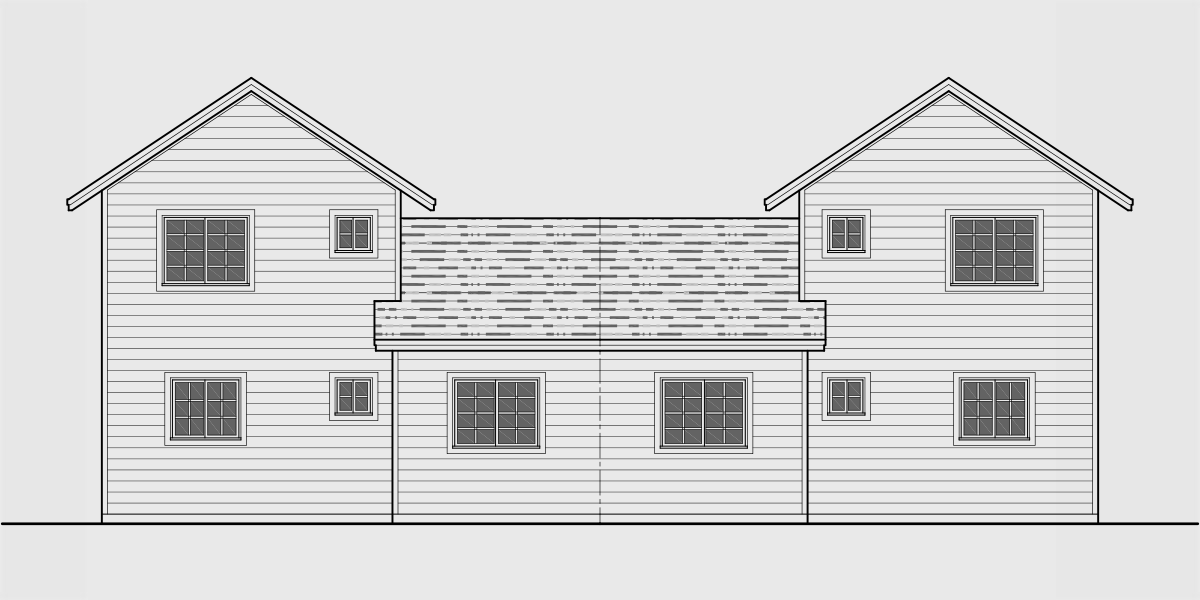 Plan D 603 3 Bedroom Duplex W First Floor Master Bedroom Bruinier 
