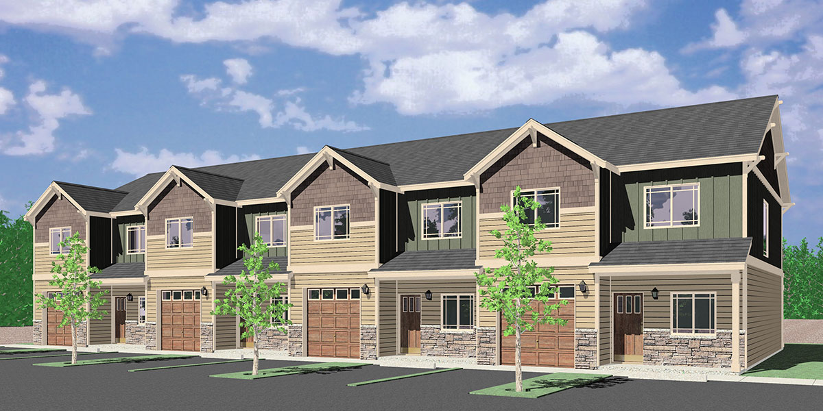 House Plans For Sale FourPlex 4 Plex QuadPlex Plans Bruinier Associates House Plans For Sale FourPlex 4 Plex QuadPlex Plans Bruinier Associates