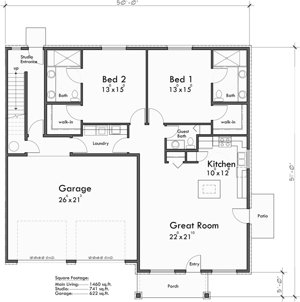 Senior Living With Caretaker Studio D 685 Senior Living With Caretaker Studio D 685
